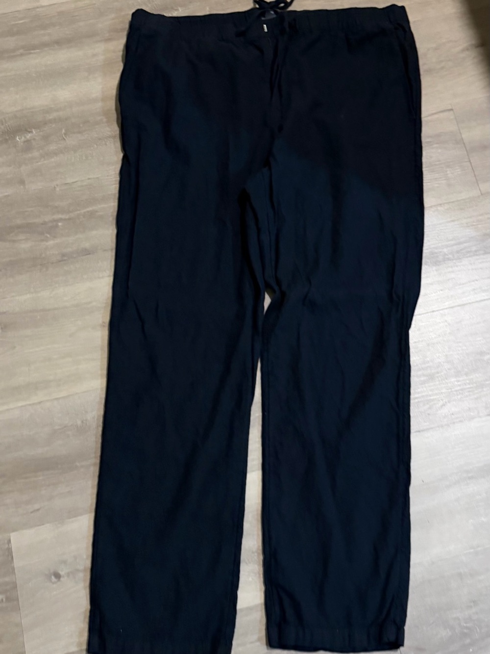 H&M Black Drawstring Jogger Pants